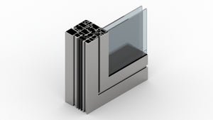 OW110S outwards Opening Window screen integrated--flush-fitted system