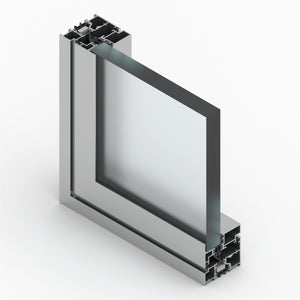 OW75 Outwards Opening window--flush-fitted system