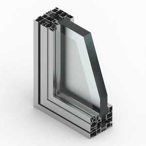 W120S tilt&turn window screen intergrated--flush-fitted system