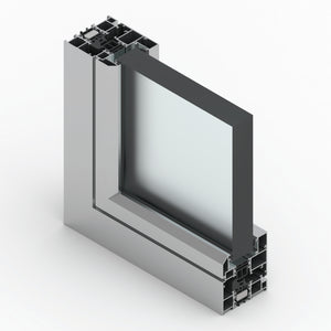 W85F turn&tilt window- flush-fitted system